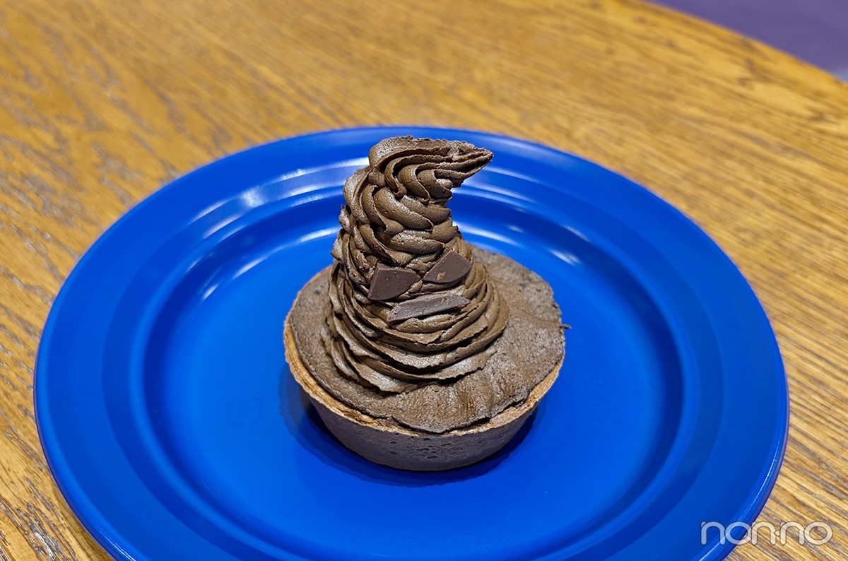 ハリポタおすすめグルメ　組分け帽子のタルト