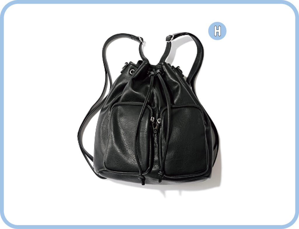 ワンポイントギャルみ着回し20daysアイテムカット1-8