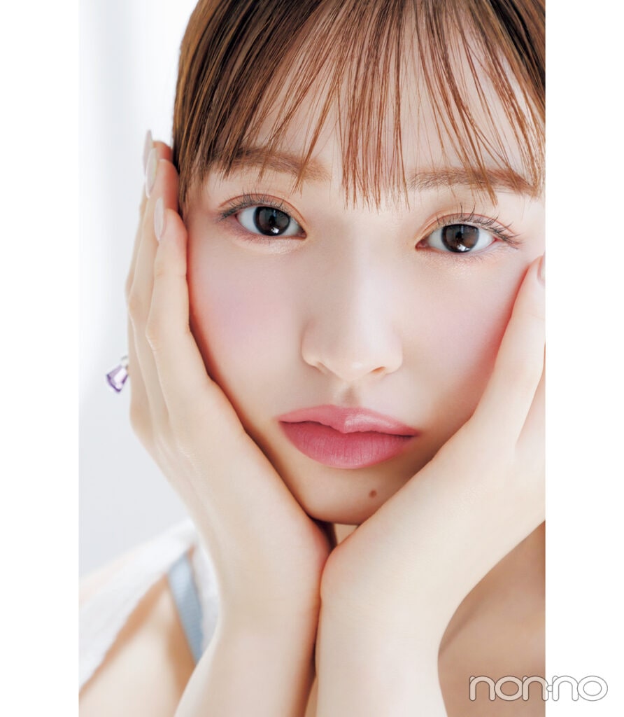 自分顔アプデメイク　ナチュラルぷっくり唇カット