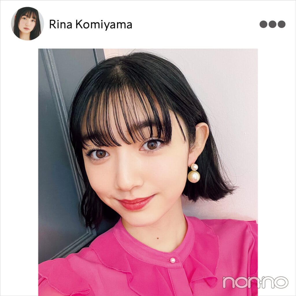 小宮山莉渚が人生で一度はしてみたい髪形・髪色は?
