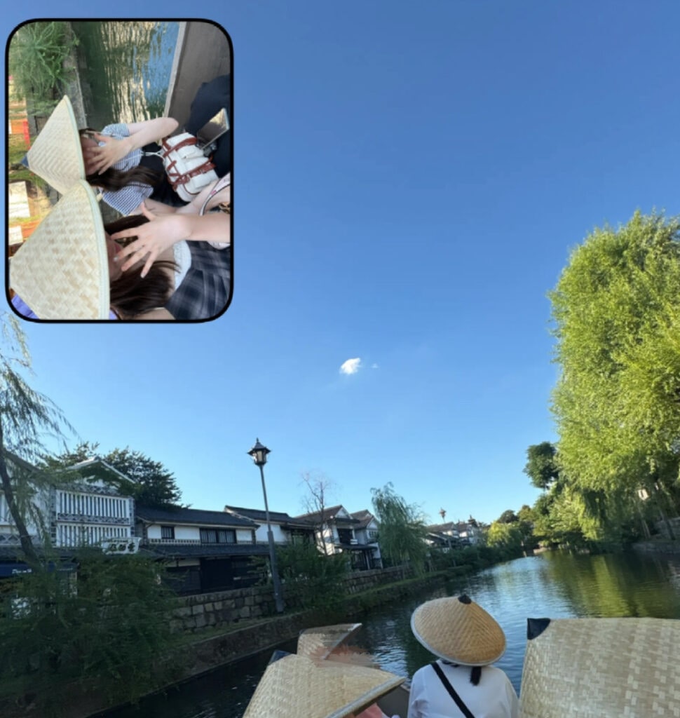 くらしき川舟流し