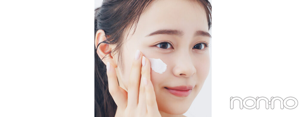 林芽亜里の夏の“インナードライ肌スキンケアプロセスカット2-10