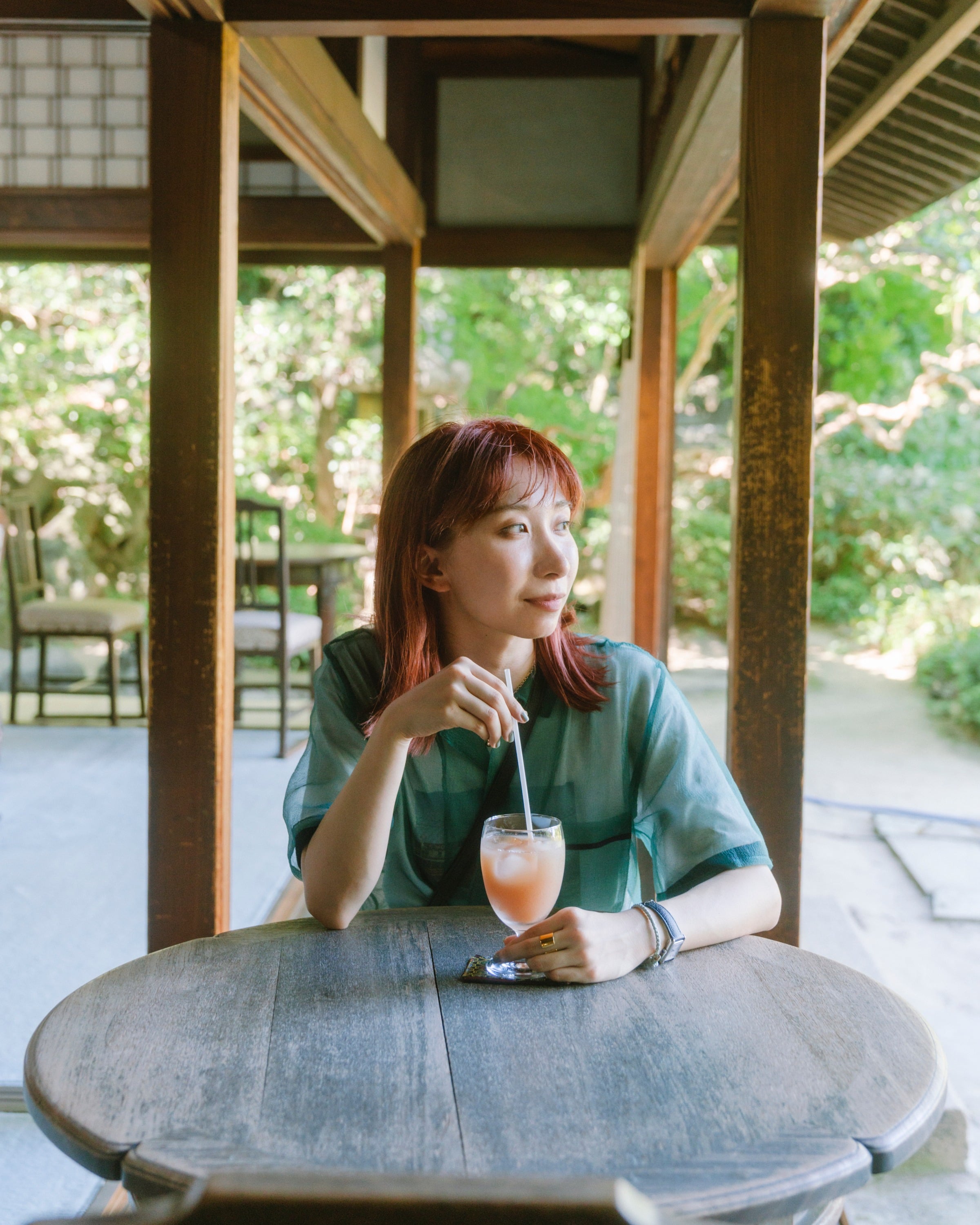 山形県酒田市・本間美術館のカフェ