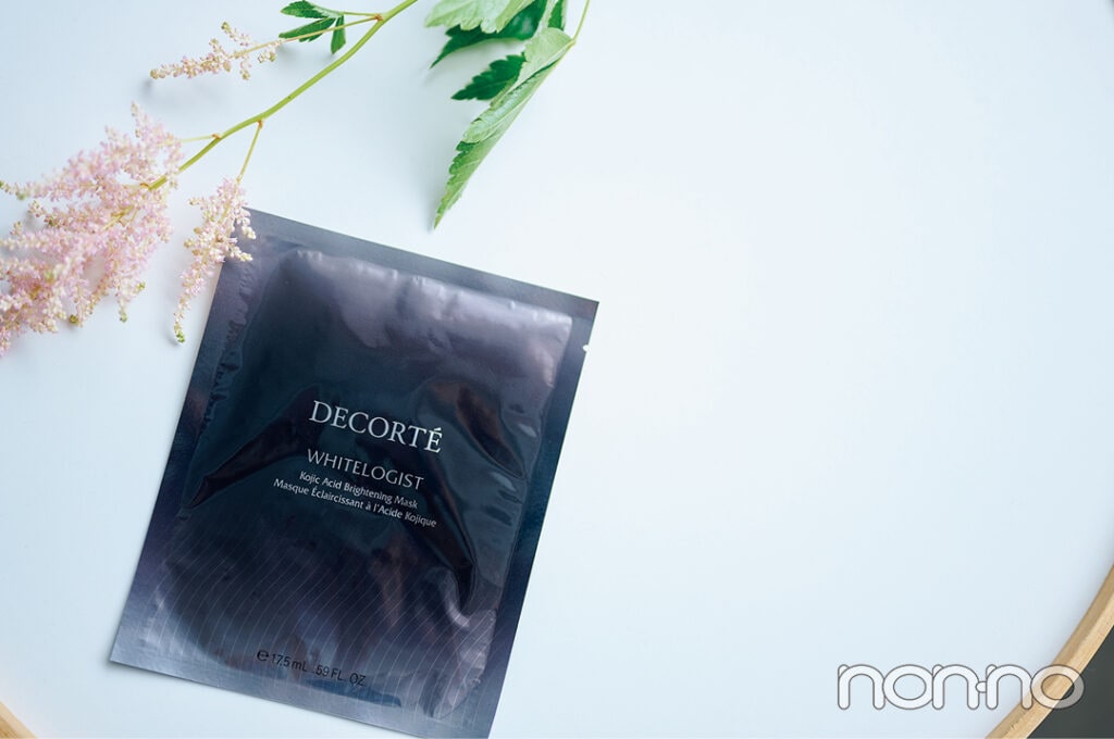 加藤栞の愛用シートマスク コスメデコルテ ホワイトロジスト ブライトニング マスク