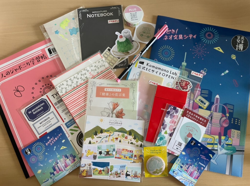 文具女子博ノベルティ