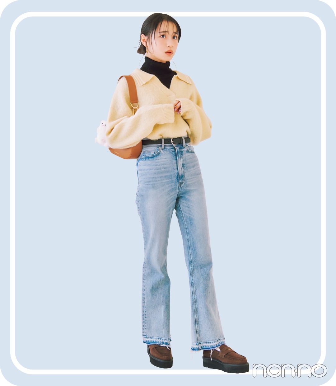 林芽亜里のスタイルアップ着回しモデルカット4-3