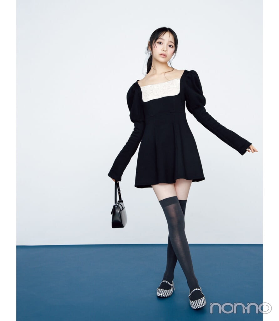 林芽亜里のミニワンピモデルカット2-4