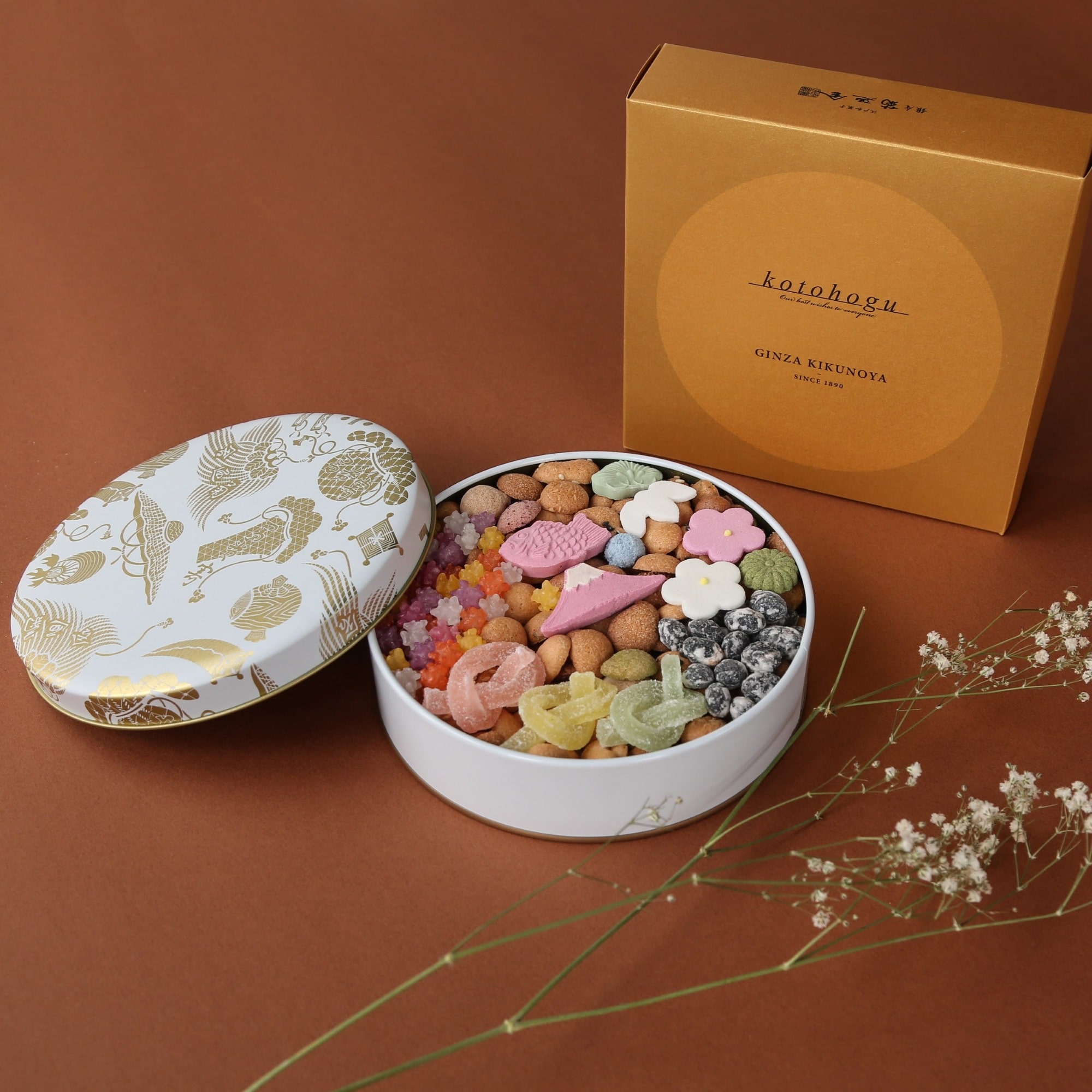 銀座菊廼舎の冨貴寄ことほぐ