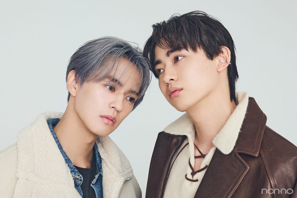 奥野壮と豊田裕大の目線なしのツーショット