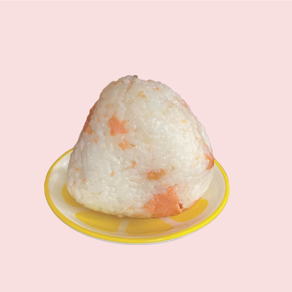 自炊
鮭おにぎり正面