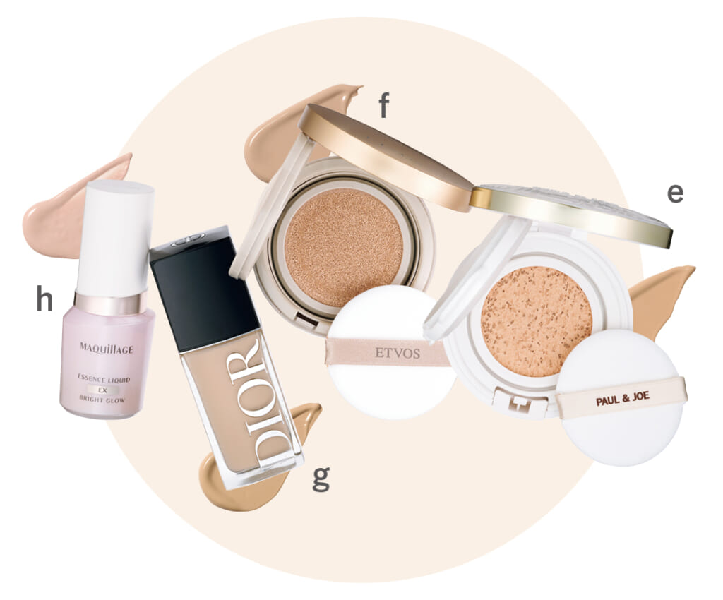 加藤栞の“多幸感肌 ”のつくり方アイテムカット1-3