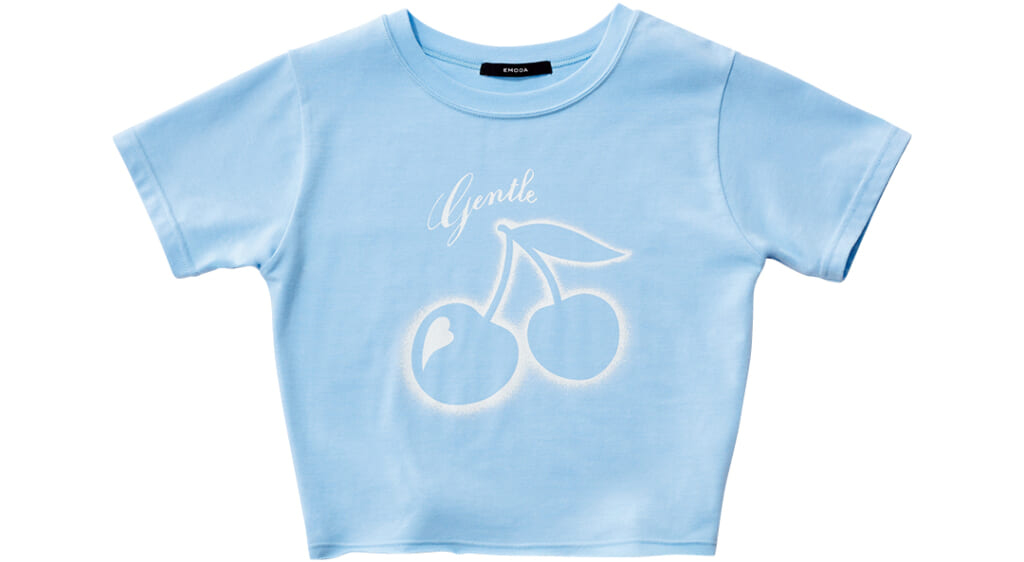 さくらんぼのちびtシャツ