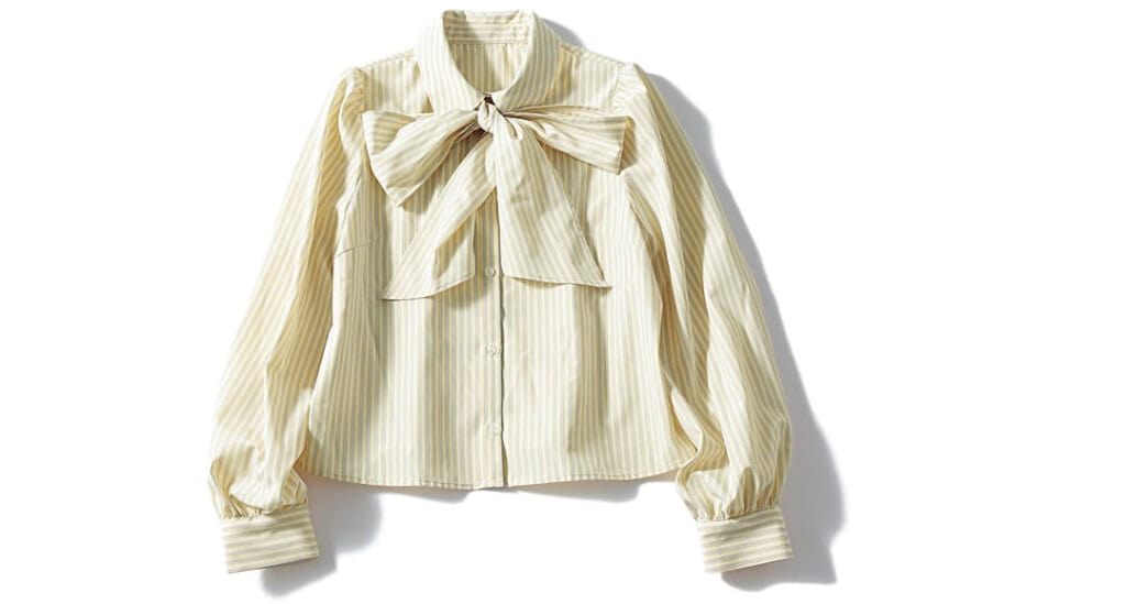 31 Sons de modeのボウタイシャツ