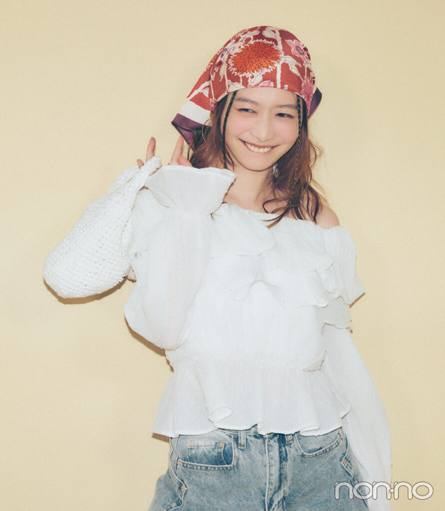 スカーフの巻き方7 はやりのボヘミアンスタイルにはバンダナ巻き一択！