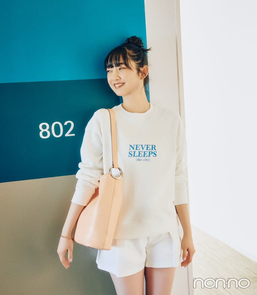 小宮山莉渚のkate spade new york【ケイト・スペード ニューヨーク】のノートPCが入る通学バッグ2-1