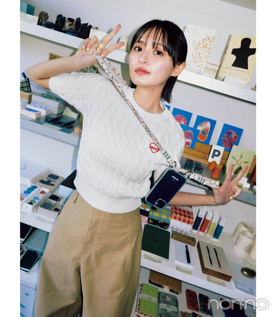 遠藤さくらの新生活におすすめのスマホショルダー