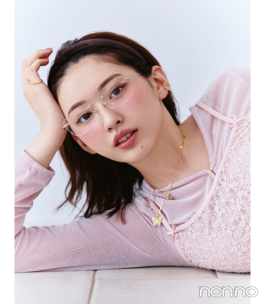 リムレスに合うメイク