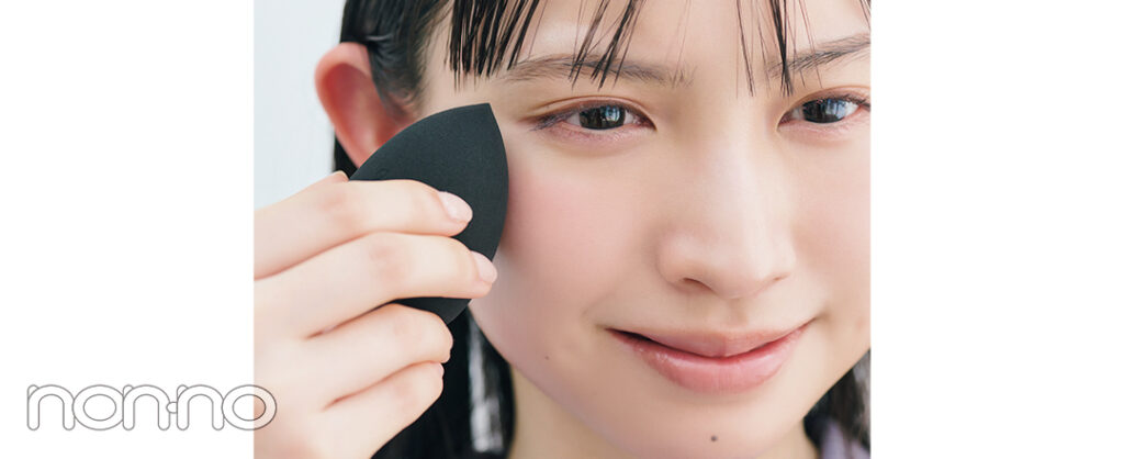 水瀬紗彩耶(non-no girls)の名品メイクツールプロセスカット19