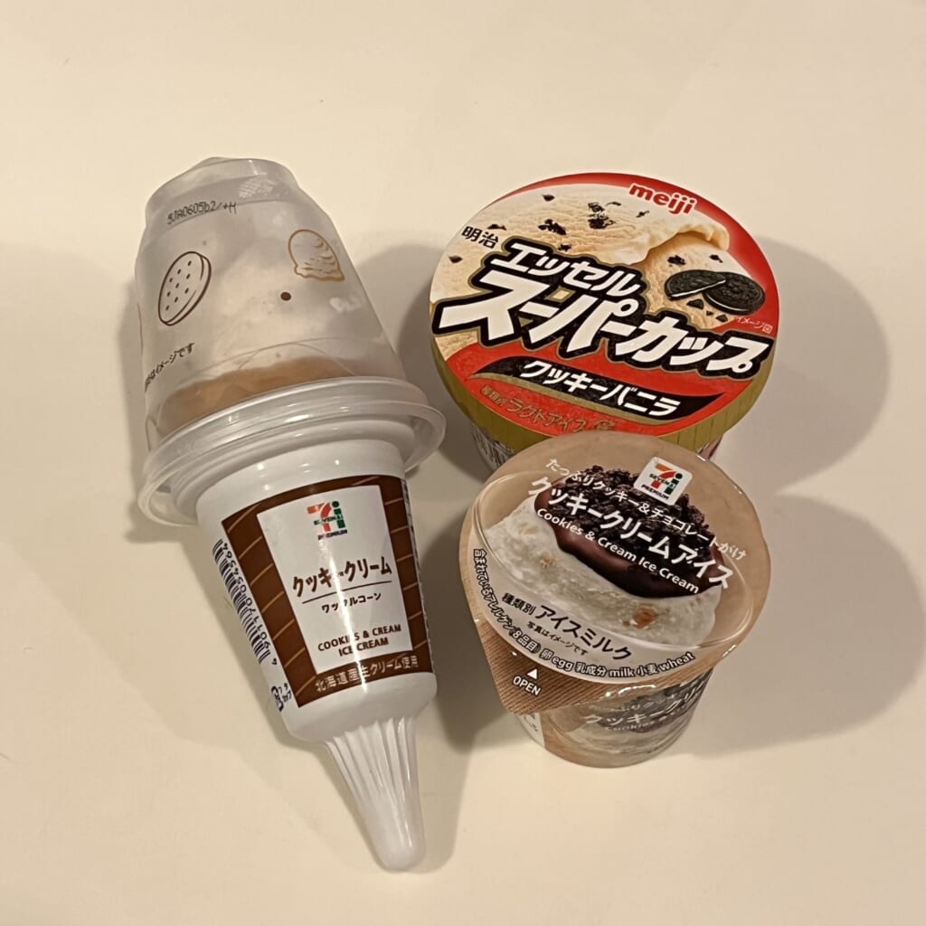 クッキークリーム アイス