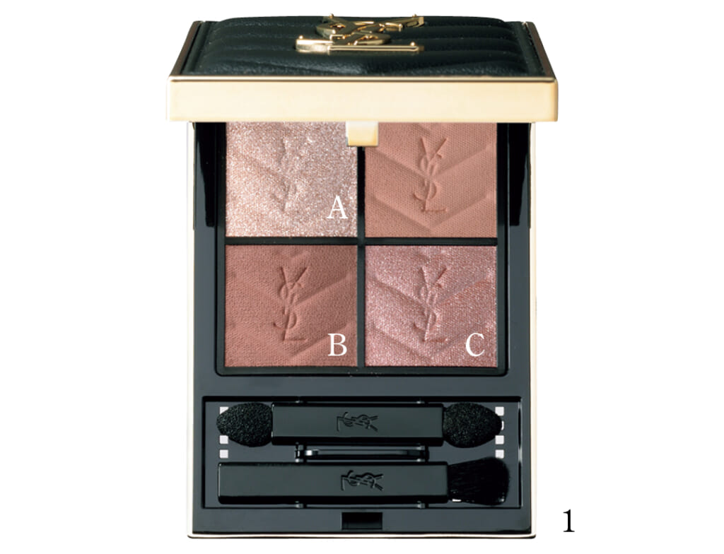 紺野彩夏の秋色メイクアイテムカット2-2