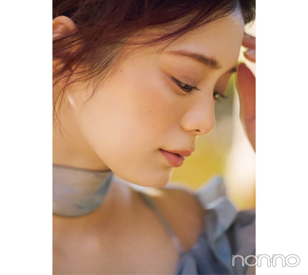 紺野彩夏の2月にチークモデルカット3-2