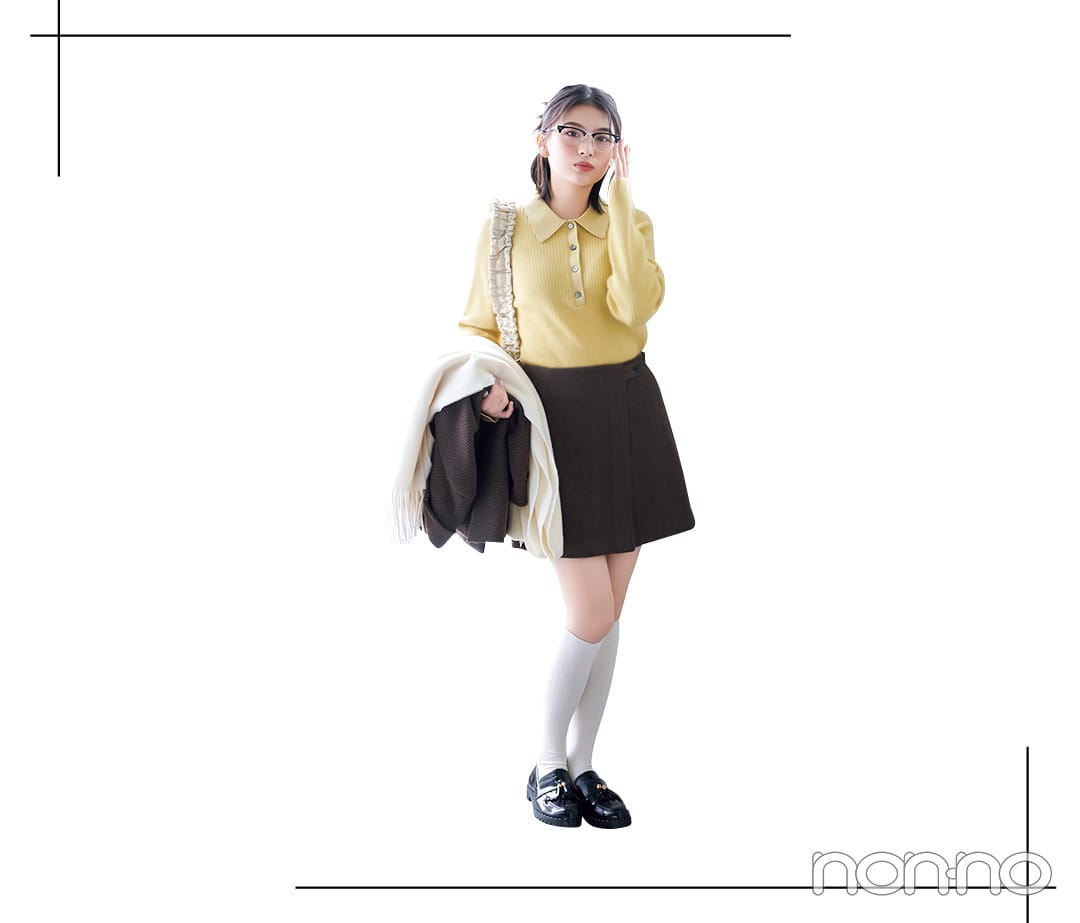 non-no webの出口夏希　撮影／三つ葉ちひろ