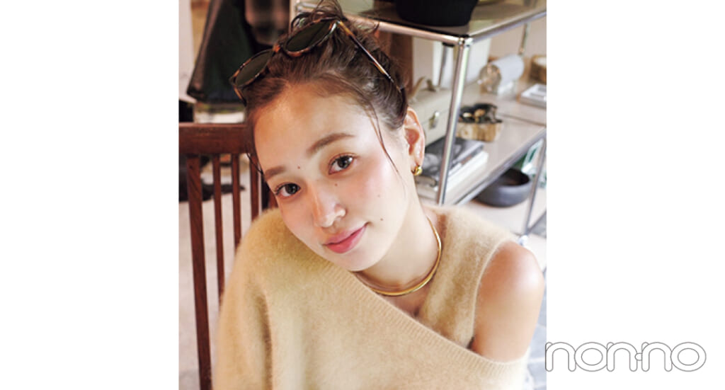 タレント美海さんの涙袋メイクテク