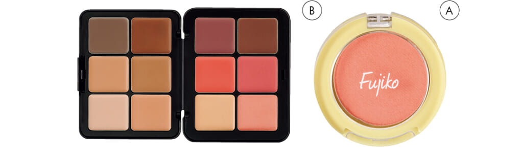 おすすめのオレンジチーク