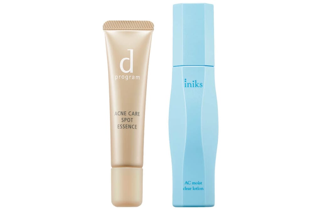 iniks ACモイスト クリア ローション、d プログラム 薬用 アクネケア美容液