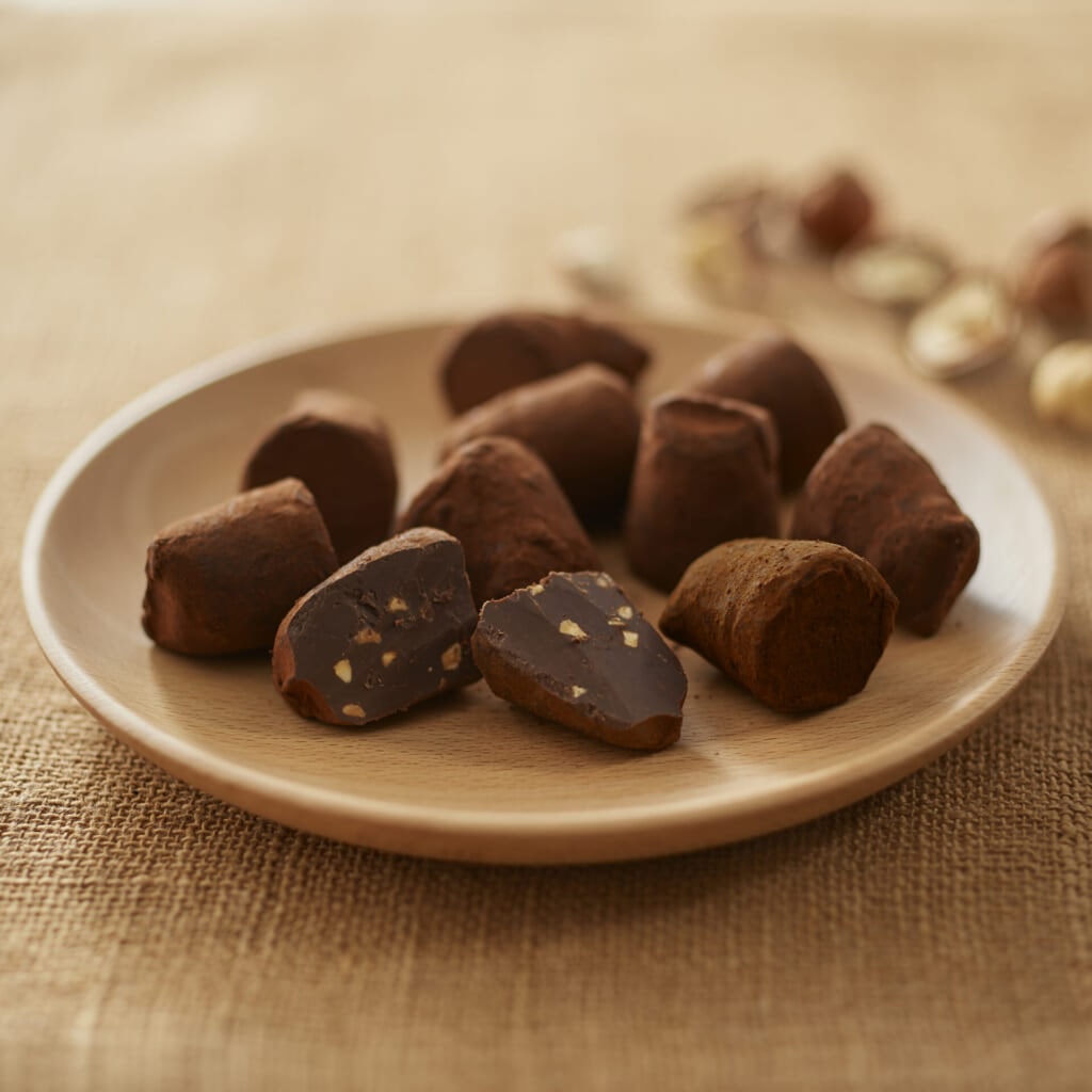 無印良品のカカオトリュフヘーゼルナッツ