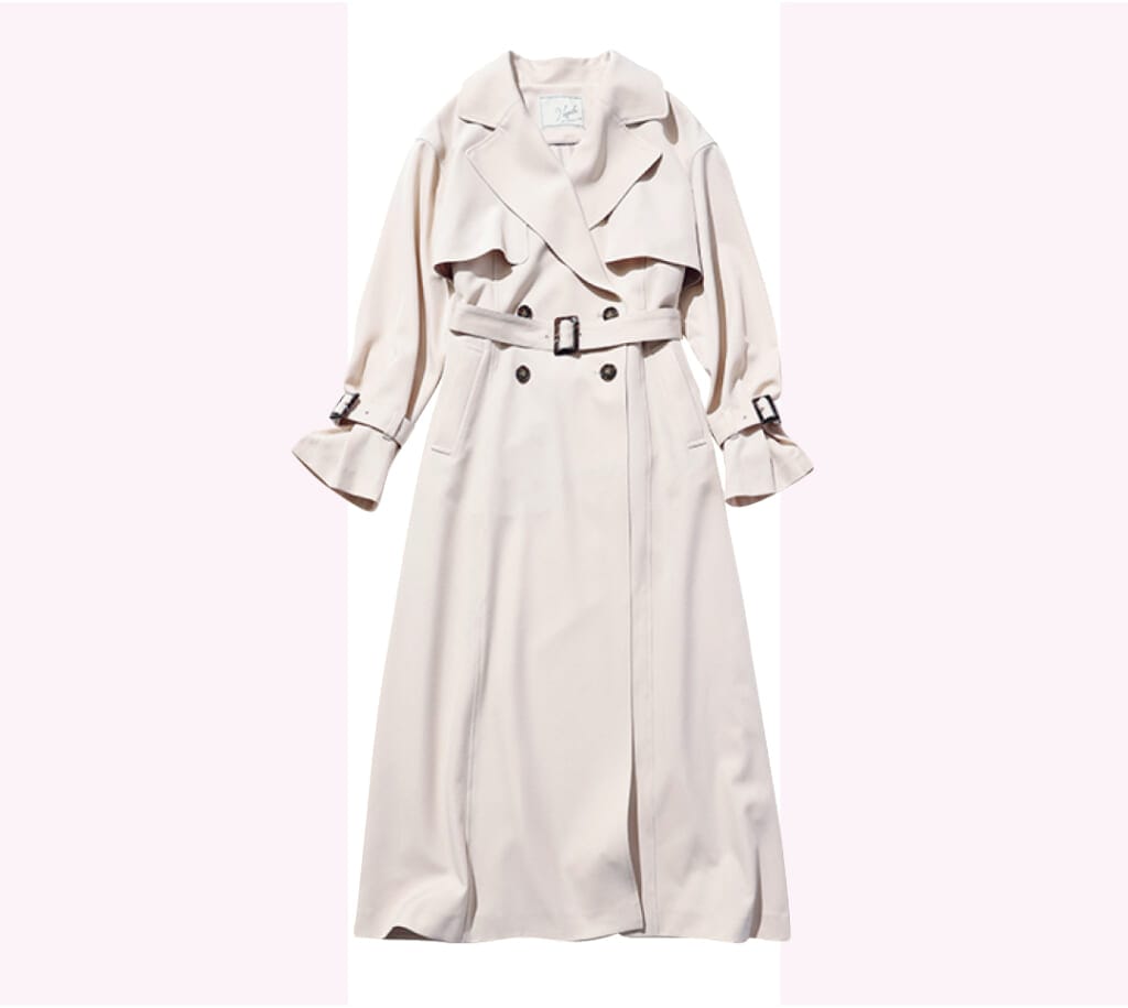 大人スウィート派の新学期ワードローブアイテム：Noelaのトレンチコート