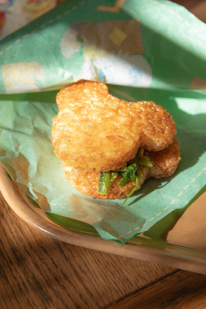 ディズニーランド「おにぎりサンド(牛カルビ)」