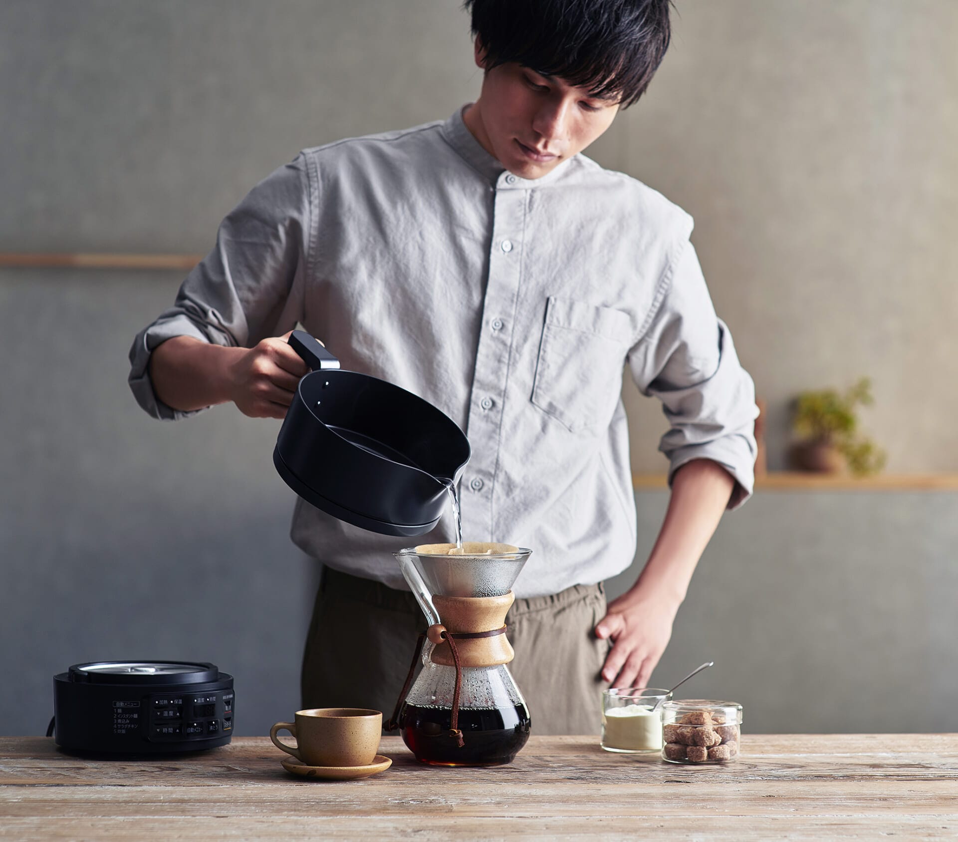 アイリスオーヤマ　クッキングケトル　コーヒー
