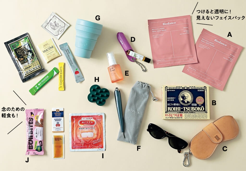 機内持ち込みバッグの中身2