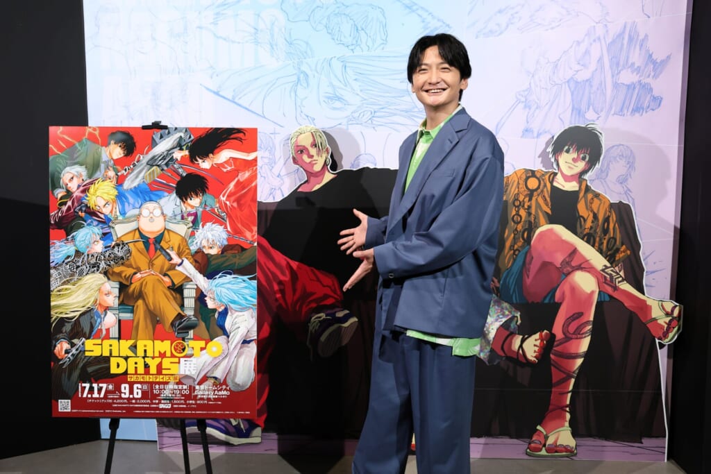 「SAKAMOTO DAYS 展」オープニングイベント 声優島崎さん