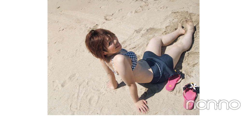 ＼ 熊元さんのあの頃 ／
海に遊びに行った時