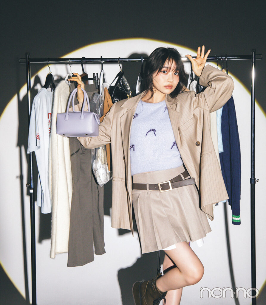 林芽亜里の秋のトレンド報告書モデルカット3-8