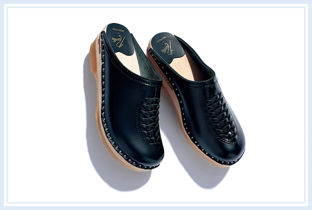 春靴の正統派丸みシルエットサボ