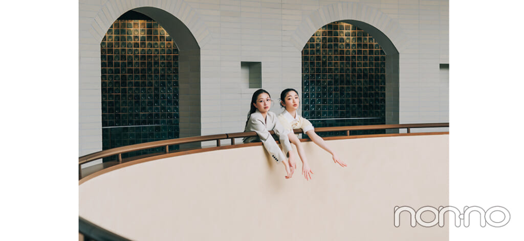 高輪ゲートウェイ散策に行く時のトラッドコーデ3