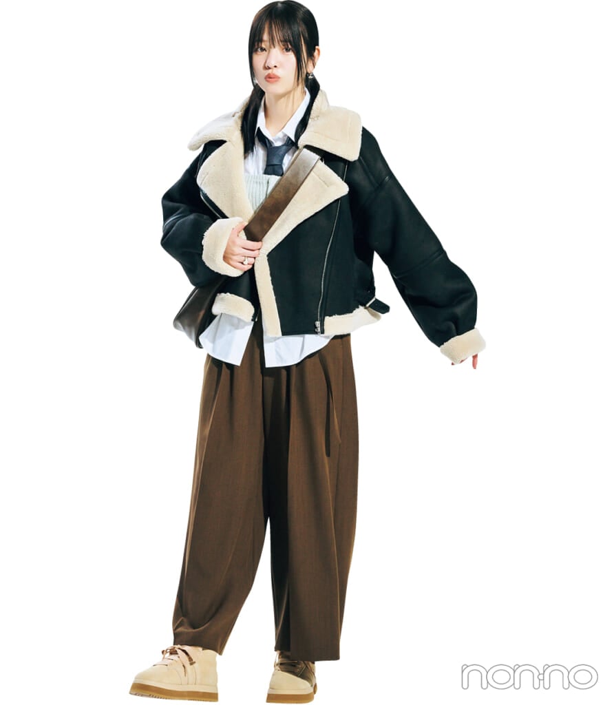 横田真悠の韓国旅行コーデモデルカット1-10