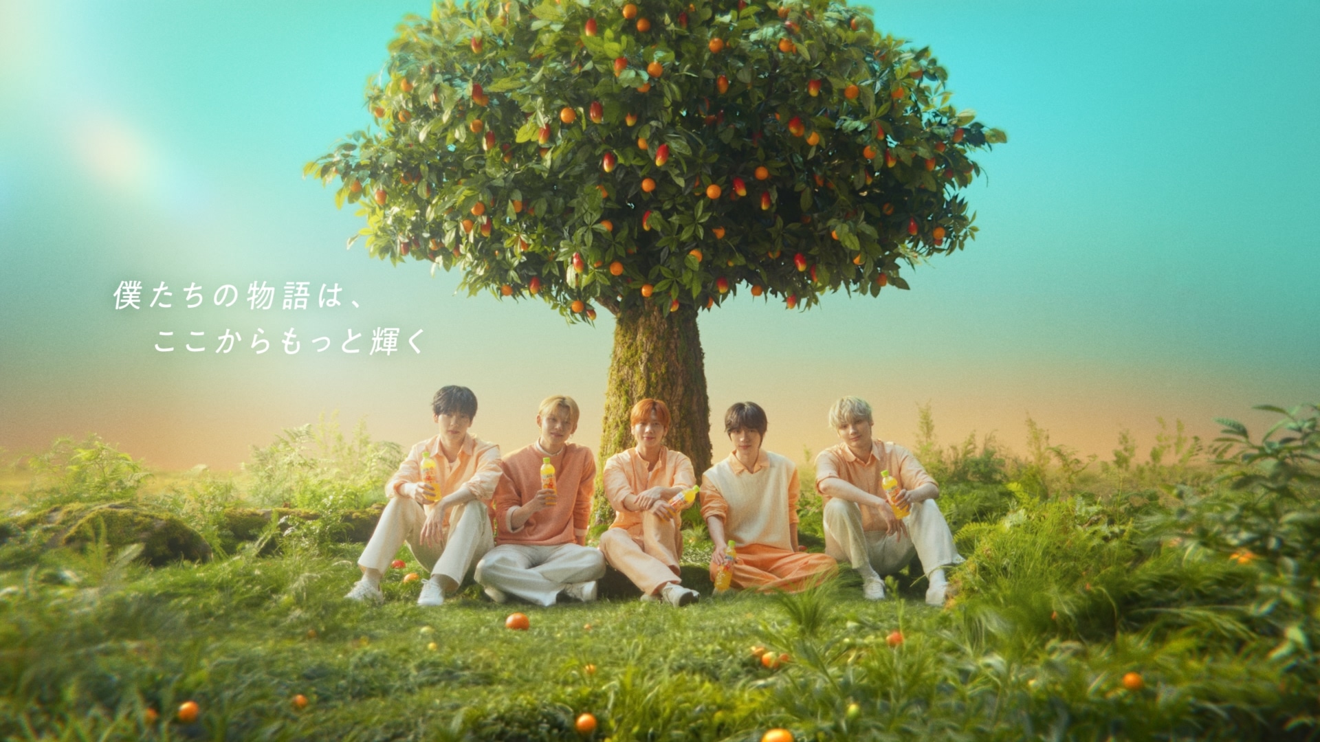 WebCMのTOMORROW X TOGETHER