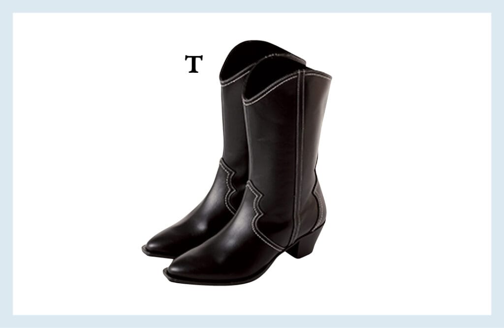 20℃以上の日のブーツ