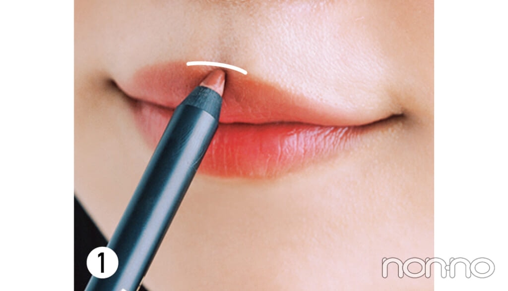 林芽亜里のチークとリップの正解バランスプロセスカット1-8