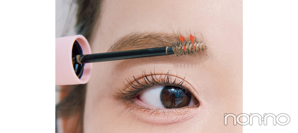 村上なずなのうぶな毛流れ眉orふわふわスフレ眉にころもがえプロセスカット1-13