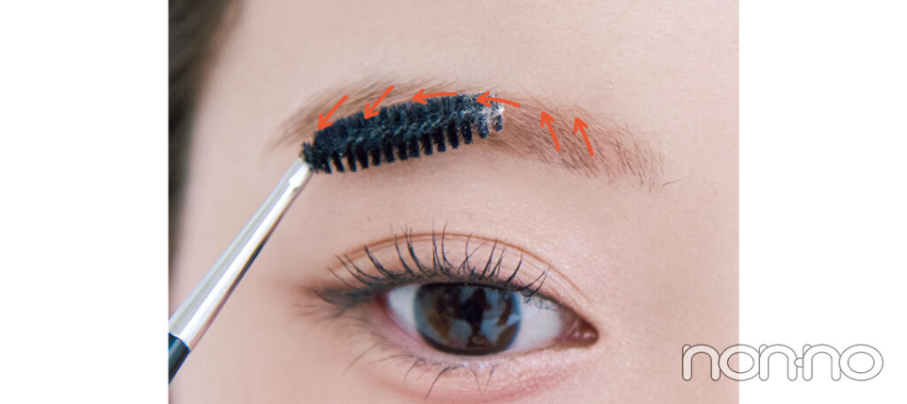 村上なずなのうぶな毛流れ眉orふわふわスフレ眉にころもがえプロセスカット2-13