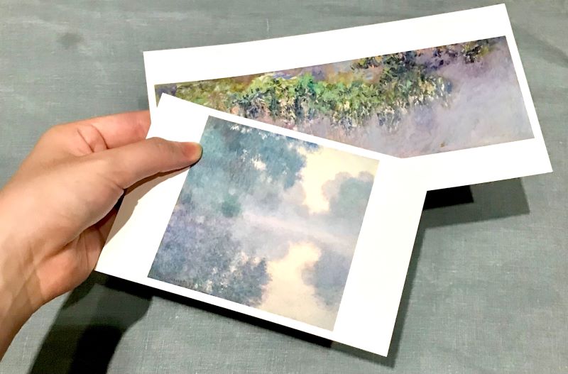 気に入った絵のポストカード