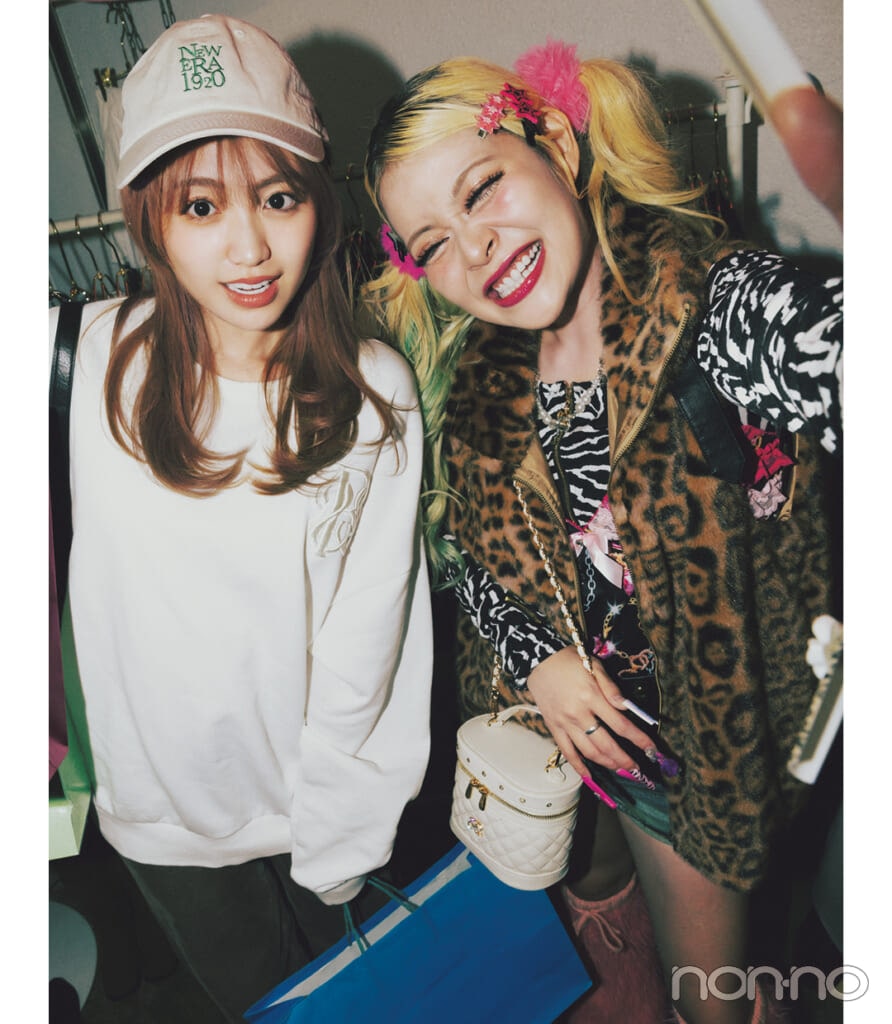 香音と荒川さんのギャルみ着回し20daysモデルカット1-14