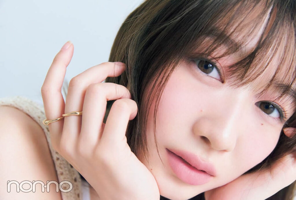 岡本夏美の接近戦メイク