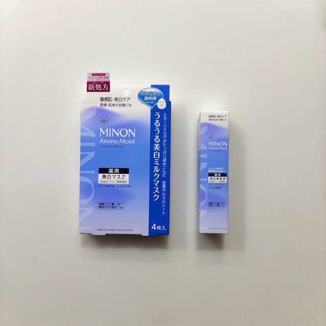 ミノンアミノモイストの敏感肌・美白ケア