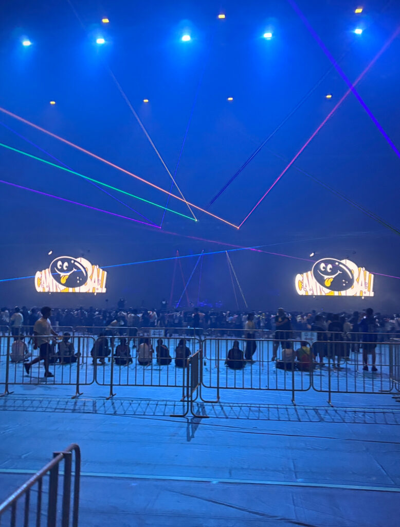 10時ごろに入場した時の様子